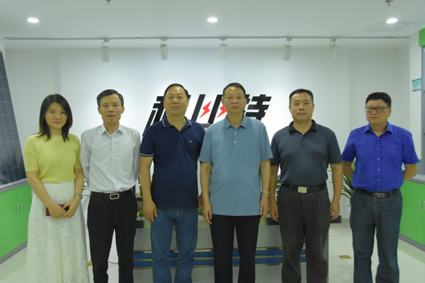 长沙市政协主席、党组书记文树勋一行莅临万搏（中国）防雷走访调研