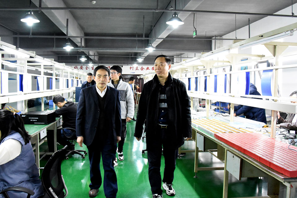 竹溪县政府领导调研万搏（中国）